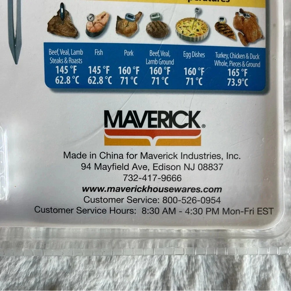 Maverick - Digital Roasting Oven Thermometer & Instant Probe - NEW - Picture 7 of 7